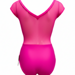 Abigail Leotard Pink back view