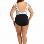 Cascading Floral back view