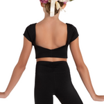 Buttercup Bike Short Black back view