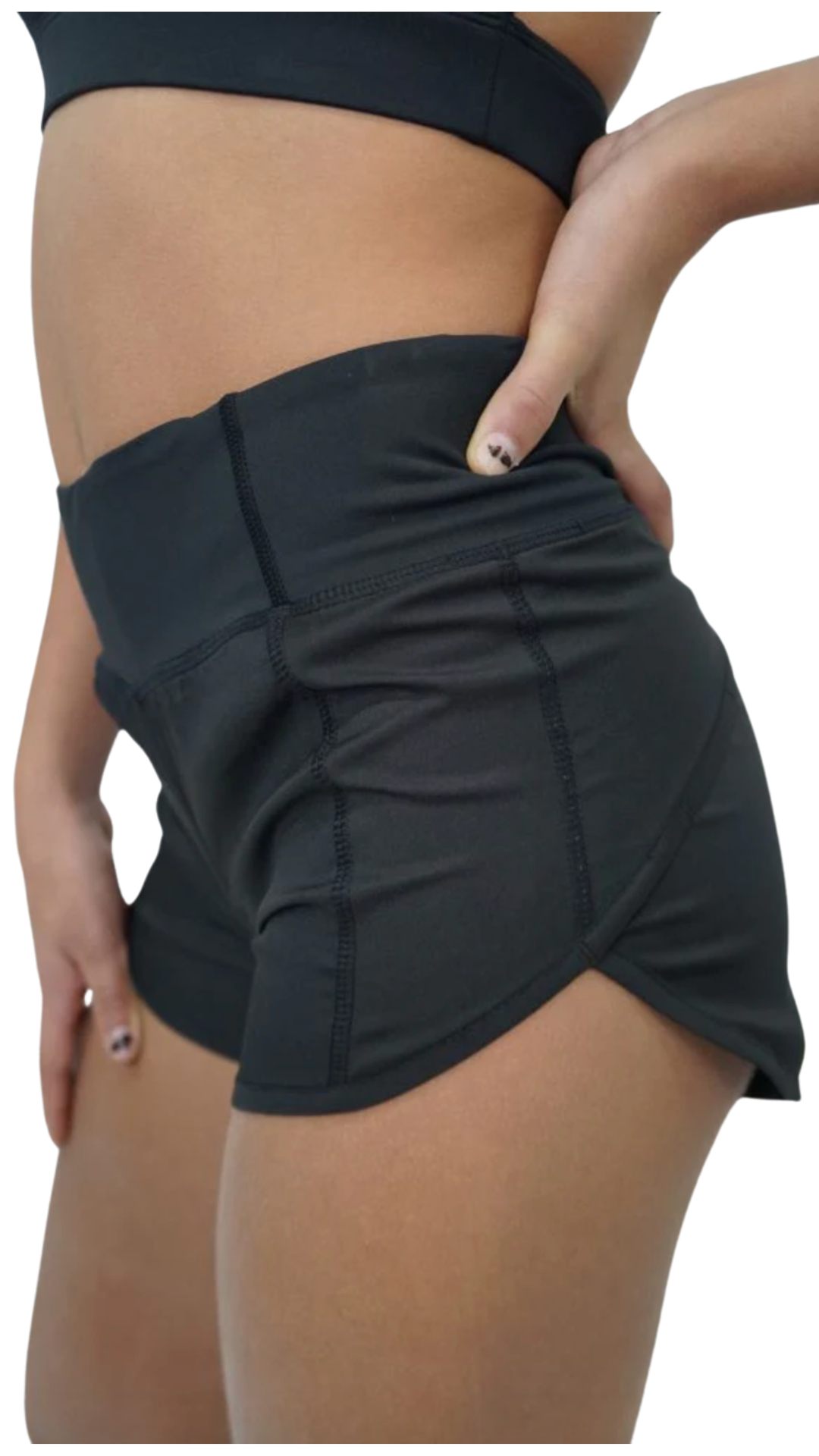 Dancing Short Black side view