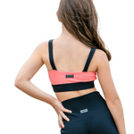 Satsuma Top Black/Melon/Georgia Peach back view