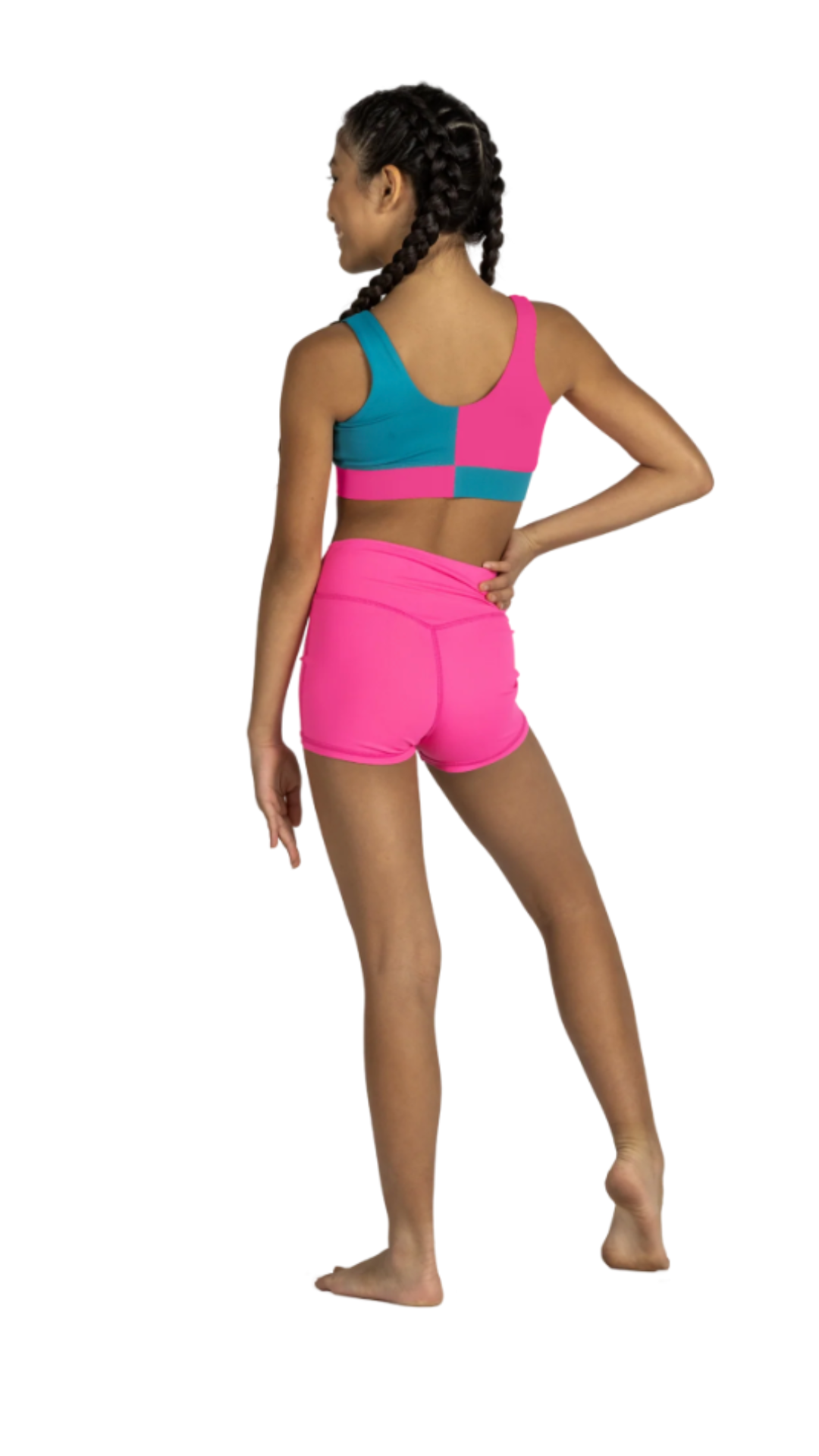 Block Party Top Tropical Punch back view