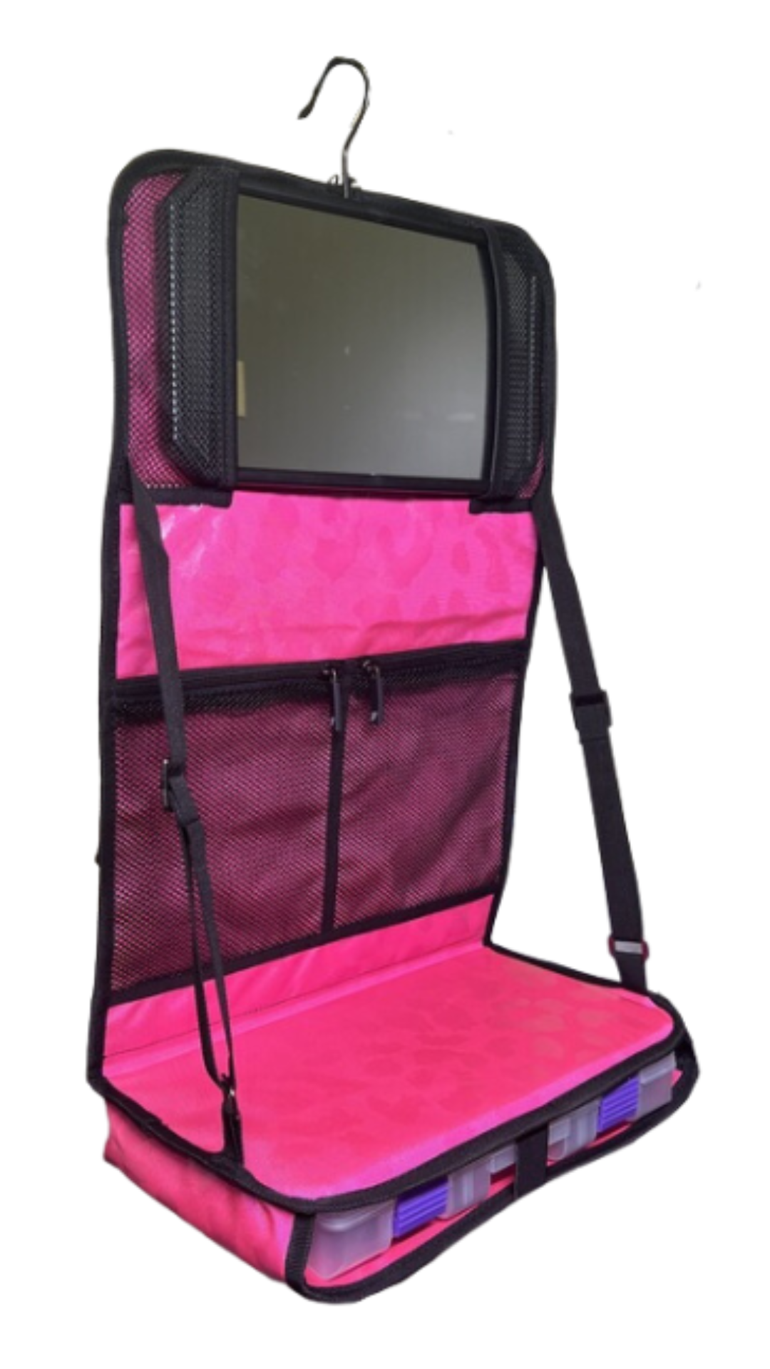 Attitude Hanging Accessory Case leopard pink