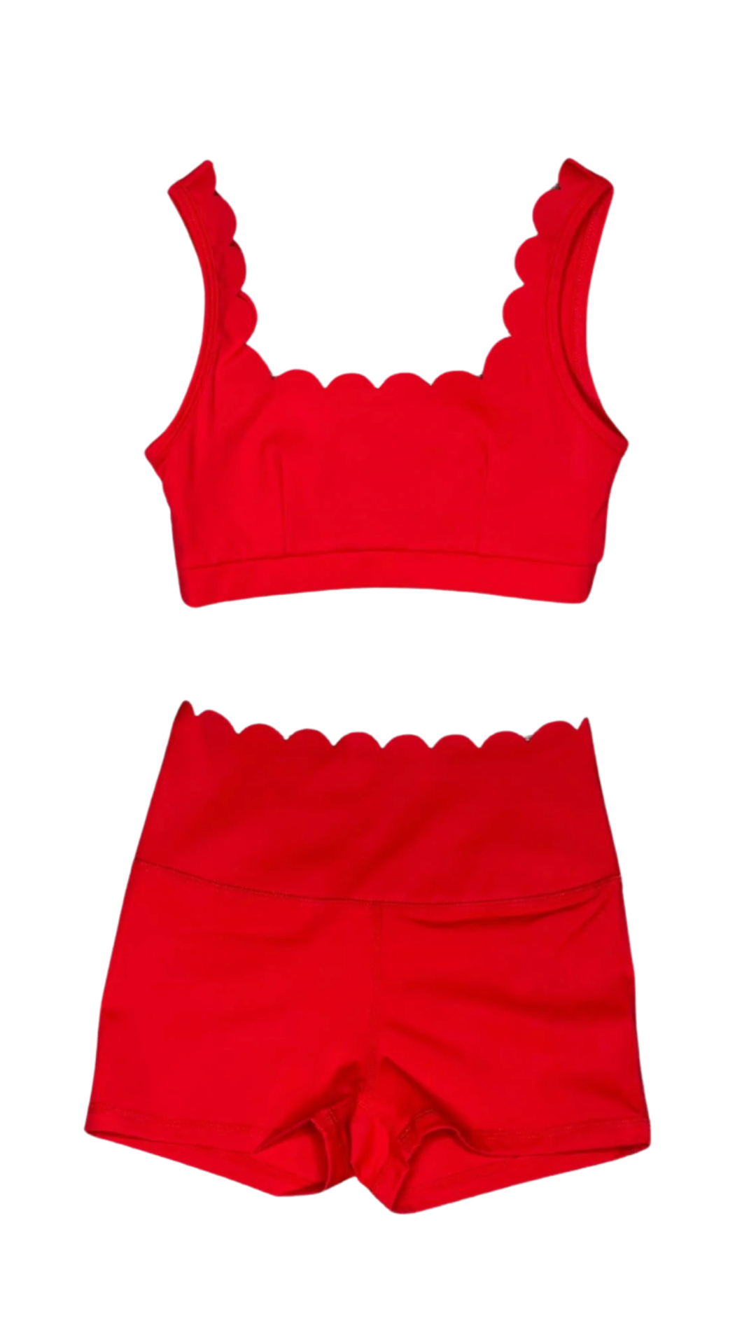 Reina Top Red front view