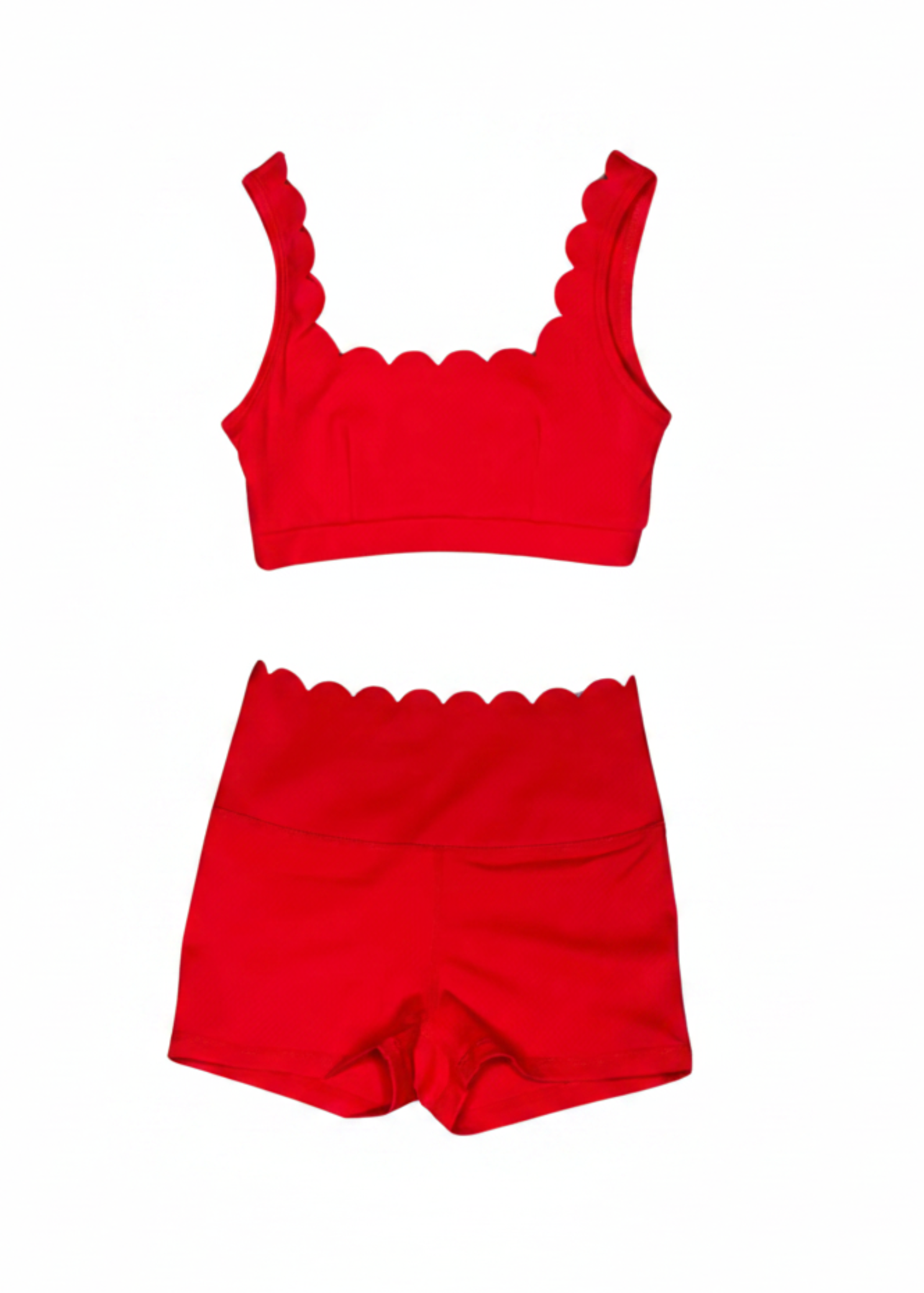 Reina Top Red front view