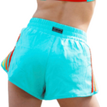 Lily Short Pool Blue/Multi back view
