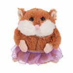 3.5" Hamster Brown front view