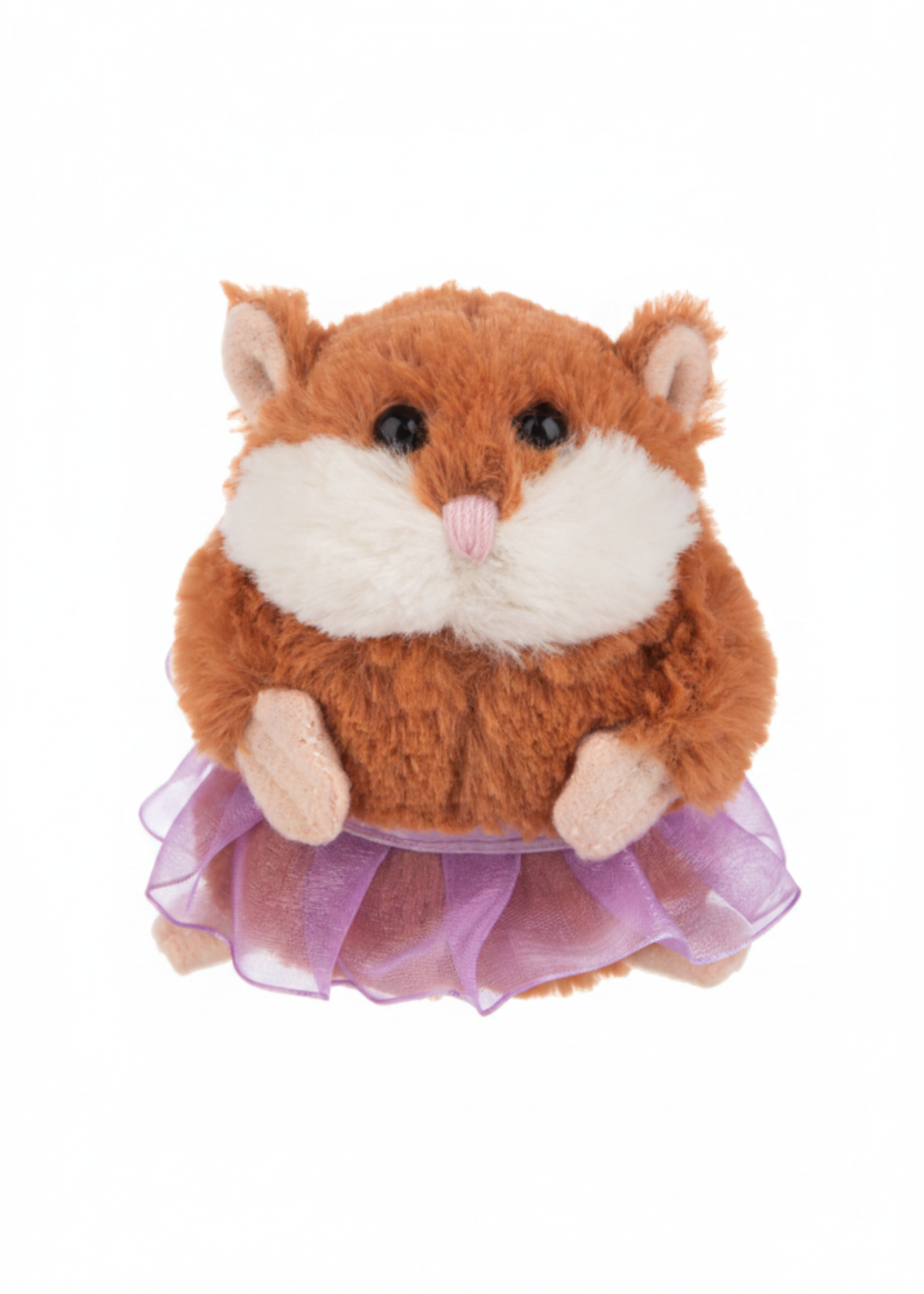 3.5" Hamster Brown front view