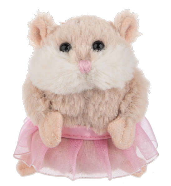 3.5" Hamster Tan front view