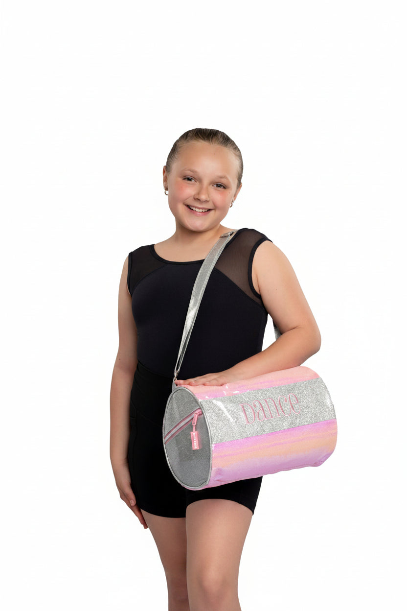 Camie Duffel Pink lifestyle view