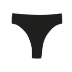Second Skin Thong Black back view