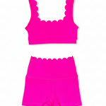 Reina Top Pink front view