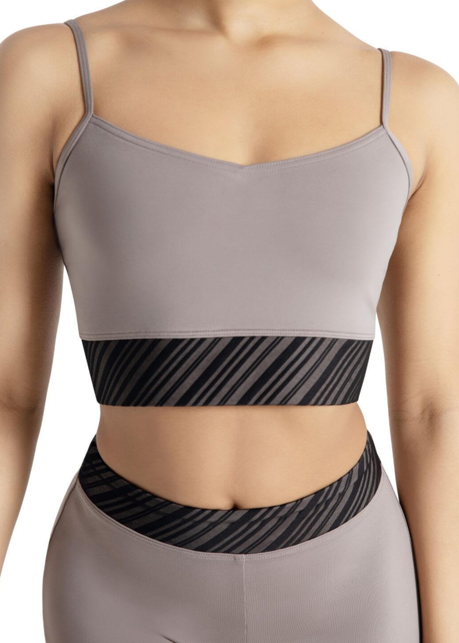 Toronto Bra Top Cinder front view