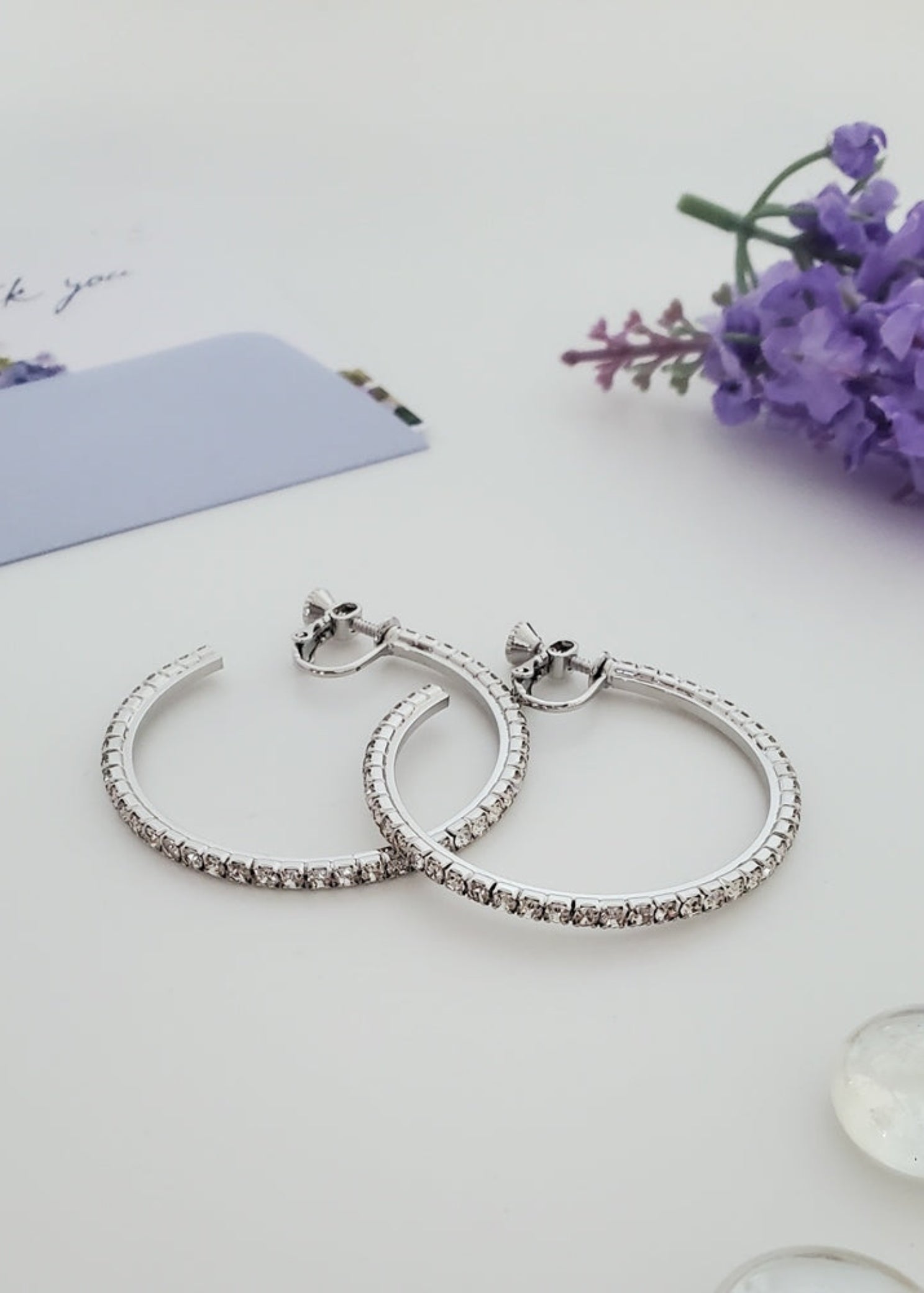40mm Clip On Hoop – AY0015-1 pair 2