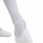 Hanami Canvas Ballet Shoe White lifestyle view