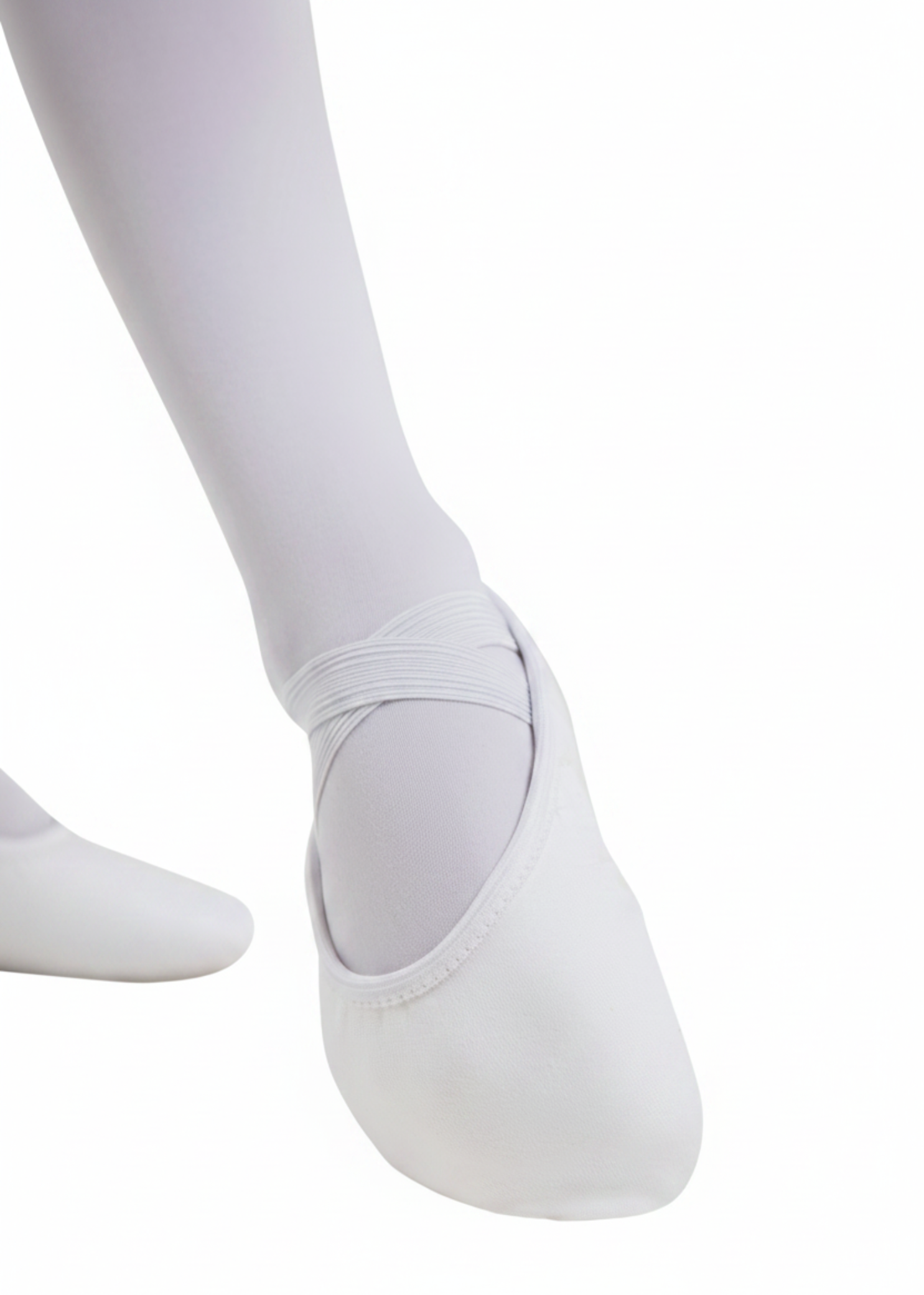 Hanami Canvas Ballet Shoe White lifestyle view