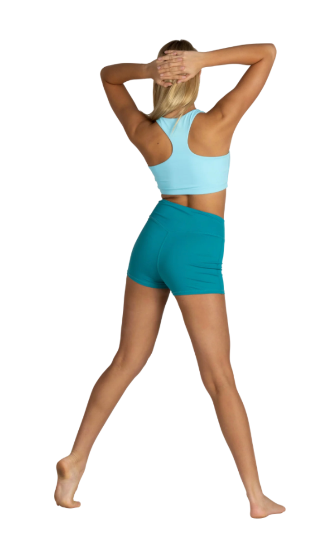 Fiesta Flare Top Blueberry Sorbet front view back view