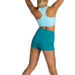 Fiesta Flare Top Blueberry Sorbet front view back view