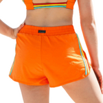 Lily Short Orange Tiger/Multi back view