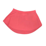 Curved Pull On Skirt Coral front view