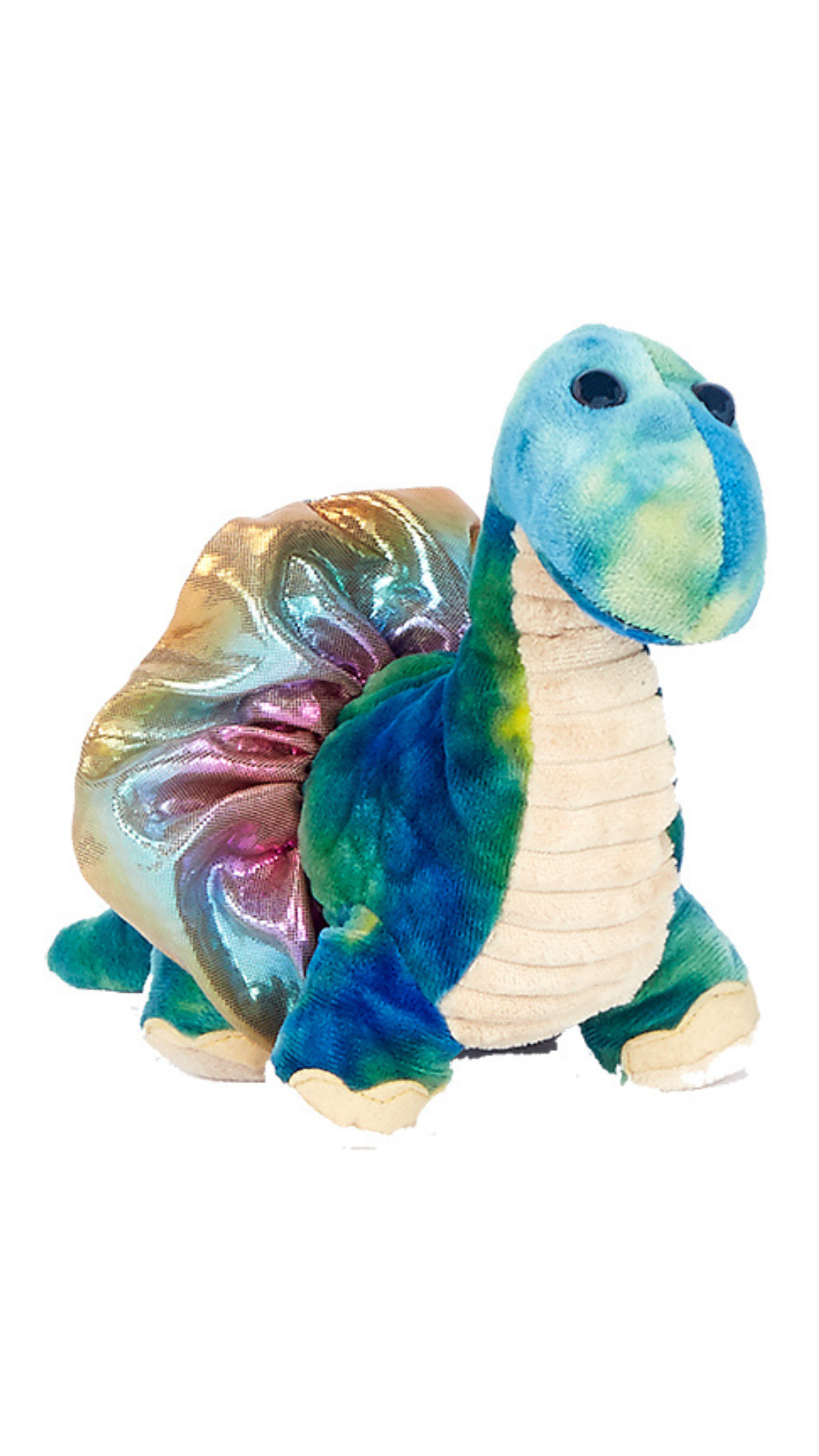 9-inch plush apatosaurus with soft fabric and colorful tutu twister