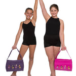 My Gals Duffel pink and purple lifestyle view