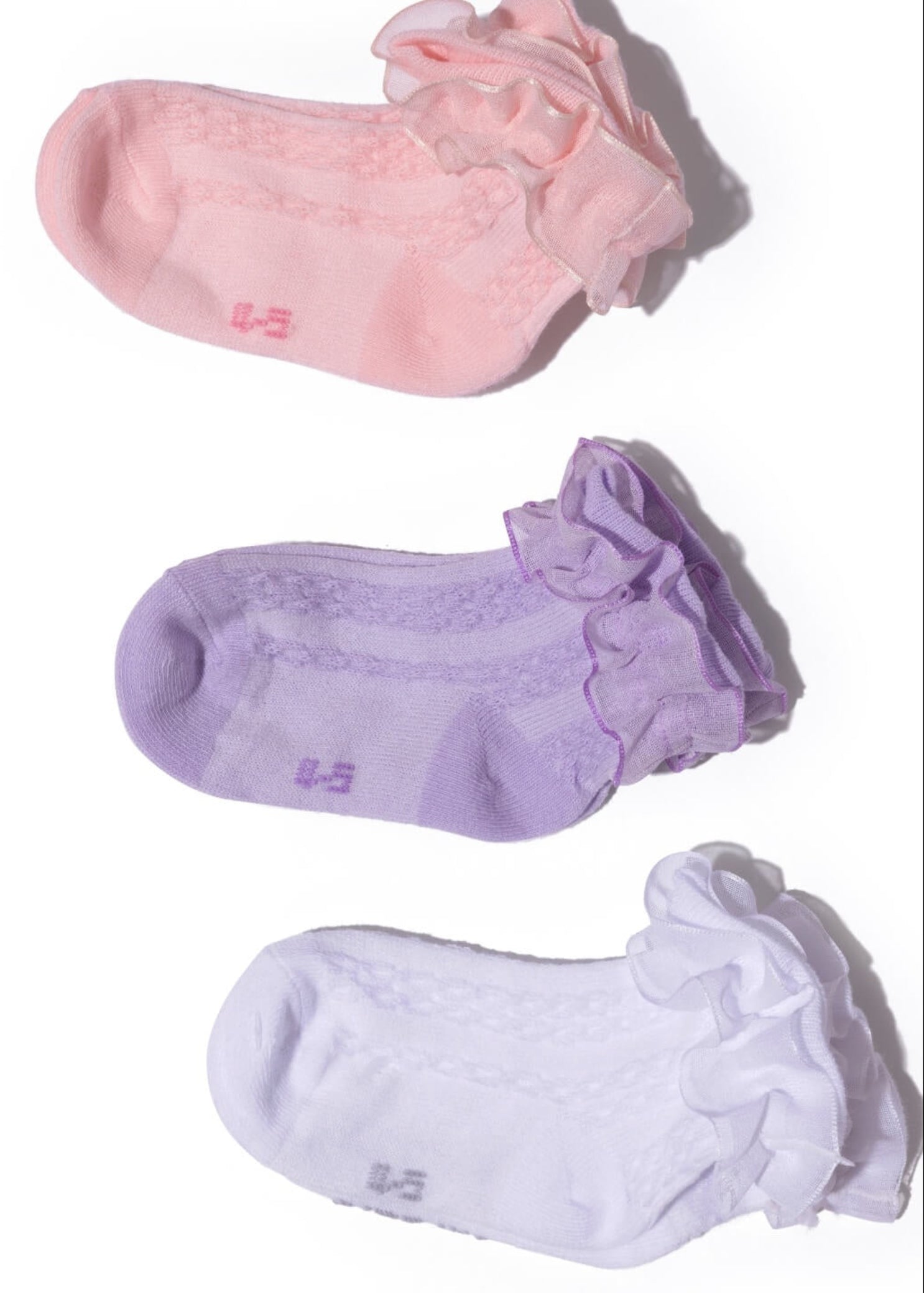 Ruffle Sock side view
