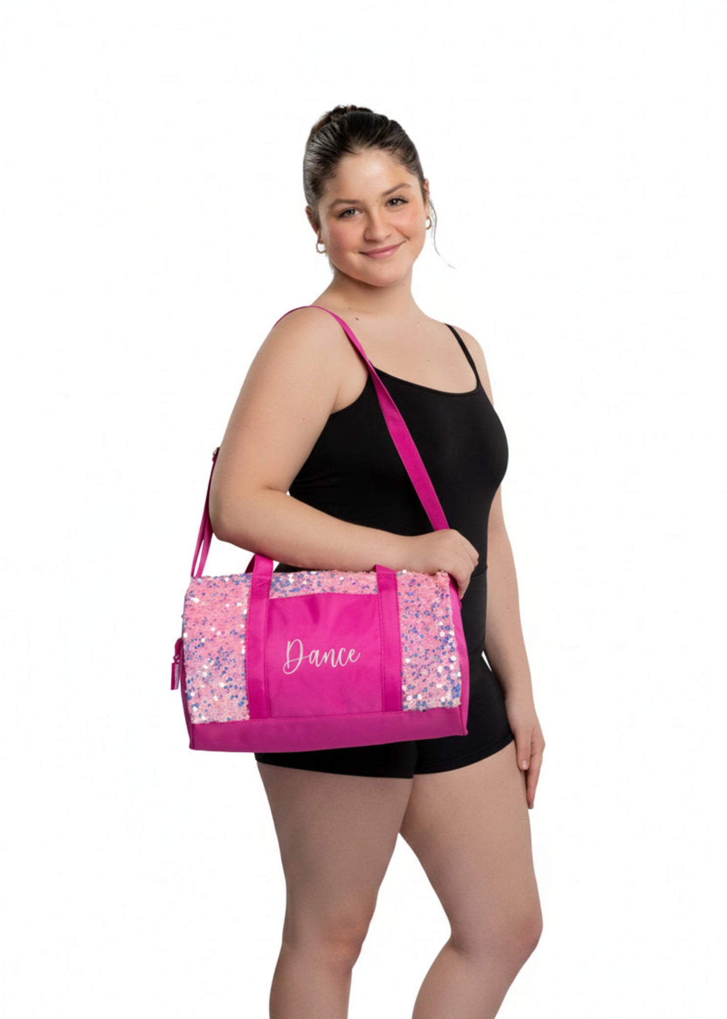 Angela Duffel Pink lifestyle view