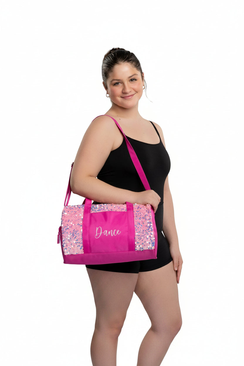 Angela Duffel Pink lifestyle view