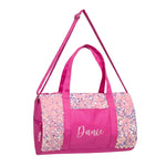 Angela Duffel Pink front view