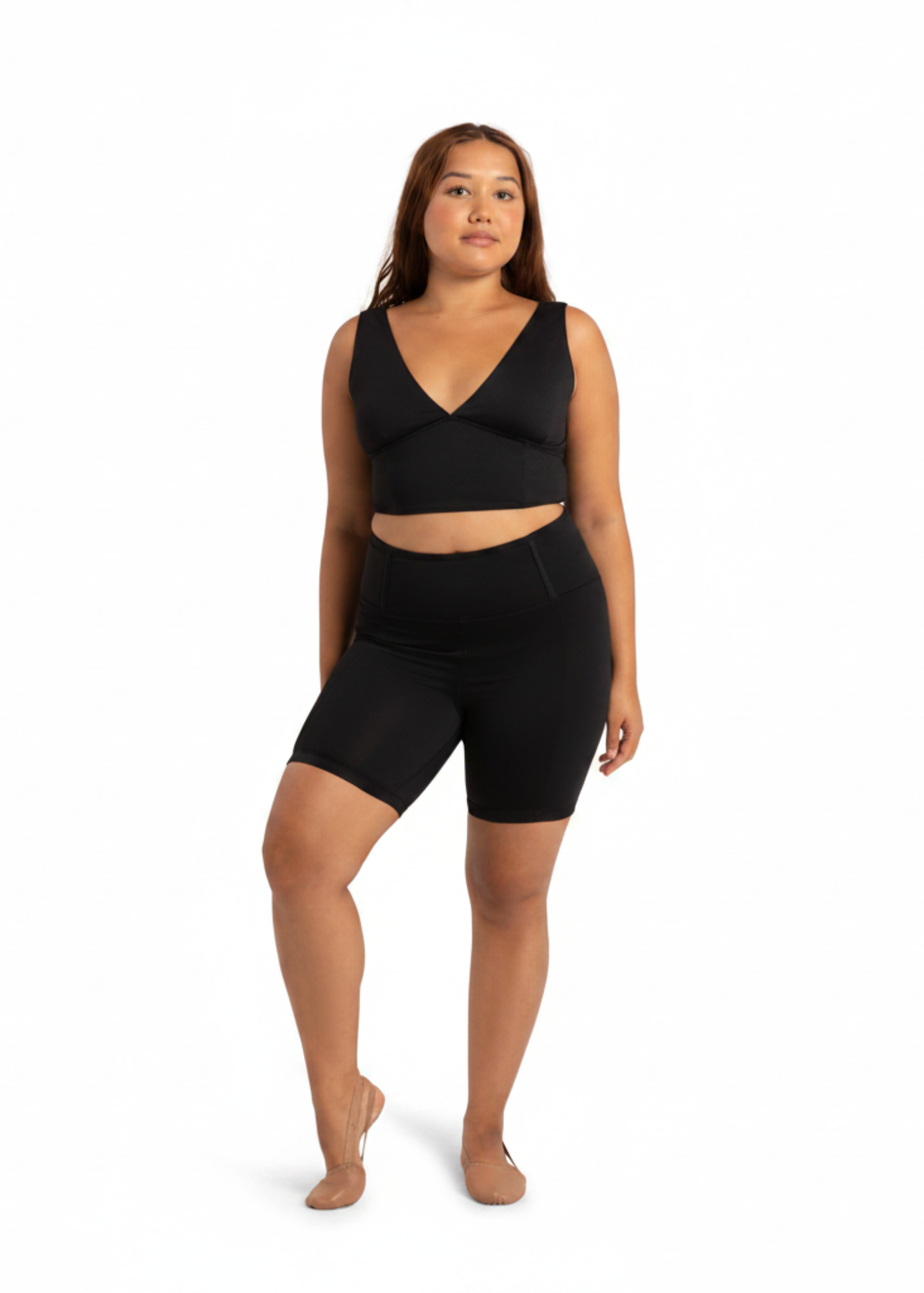Performance Short Black front view