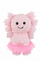 5" Axolotl Ballerina Pink front view