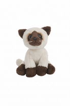5" Heritage Mini Cat Brown White front view