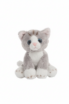5" Heritage Mini Cat Gray White front view