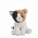 5" Heritage Mini Cat Tan Black White front view
