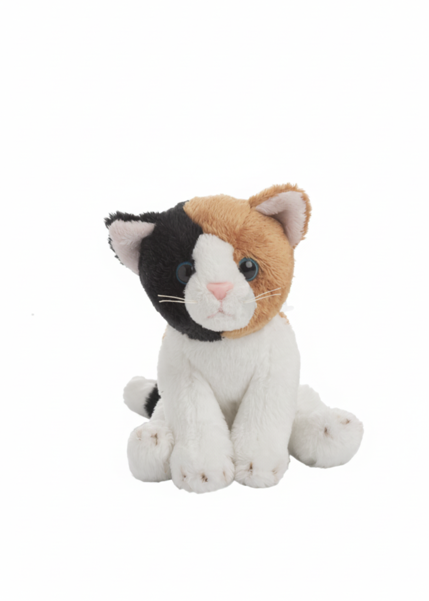 5" Heritage Mini Cat Tan Black White front view