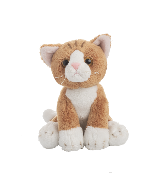 5" Heritage Mini Cat Tan White front view