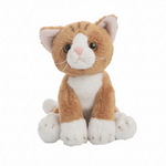 5" Heritage Mini Cat Tan White front view