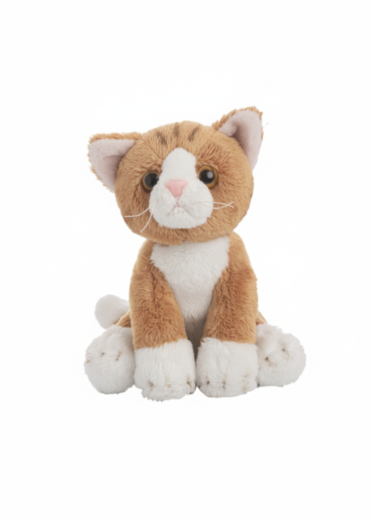 5" Heritage Mini Cat Tan White front view