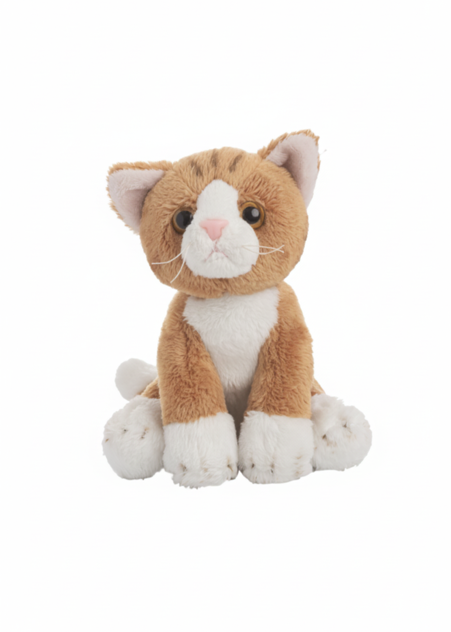 5" Heritage Mini Cat Tan White front view