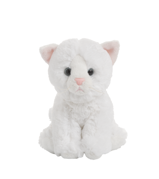 5" Heritage Mini Cat White front view