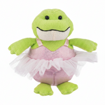 5" On Pointe Li'l Ballerinas Frog front view
