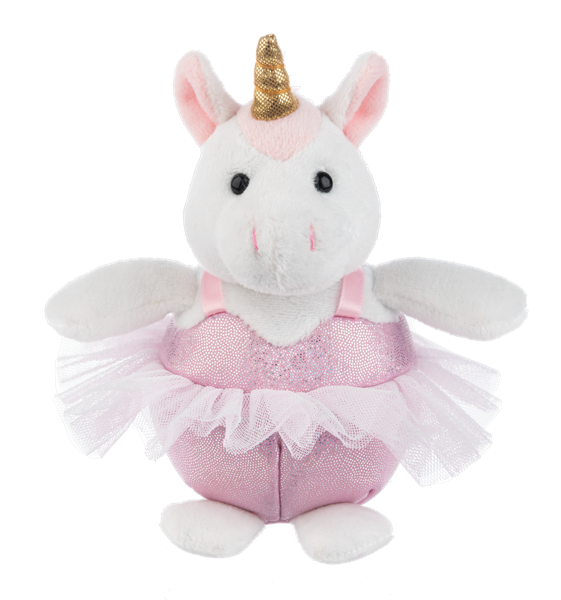 5" On Pointe Li'l Ballerinas Unicorn front view