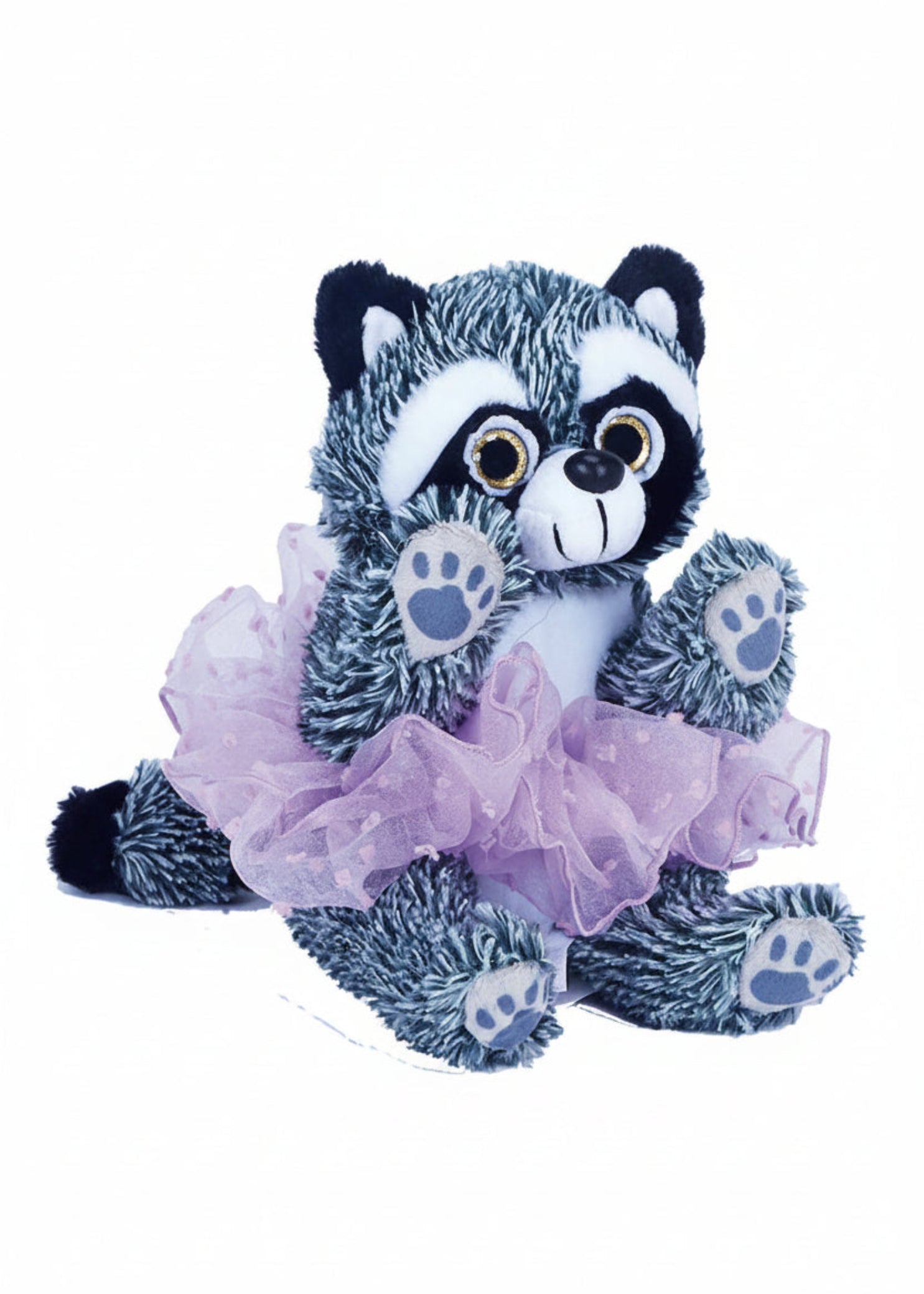 Fuzzy Raccoon Navy front view