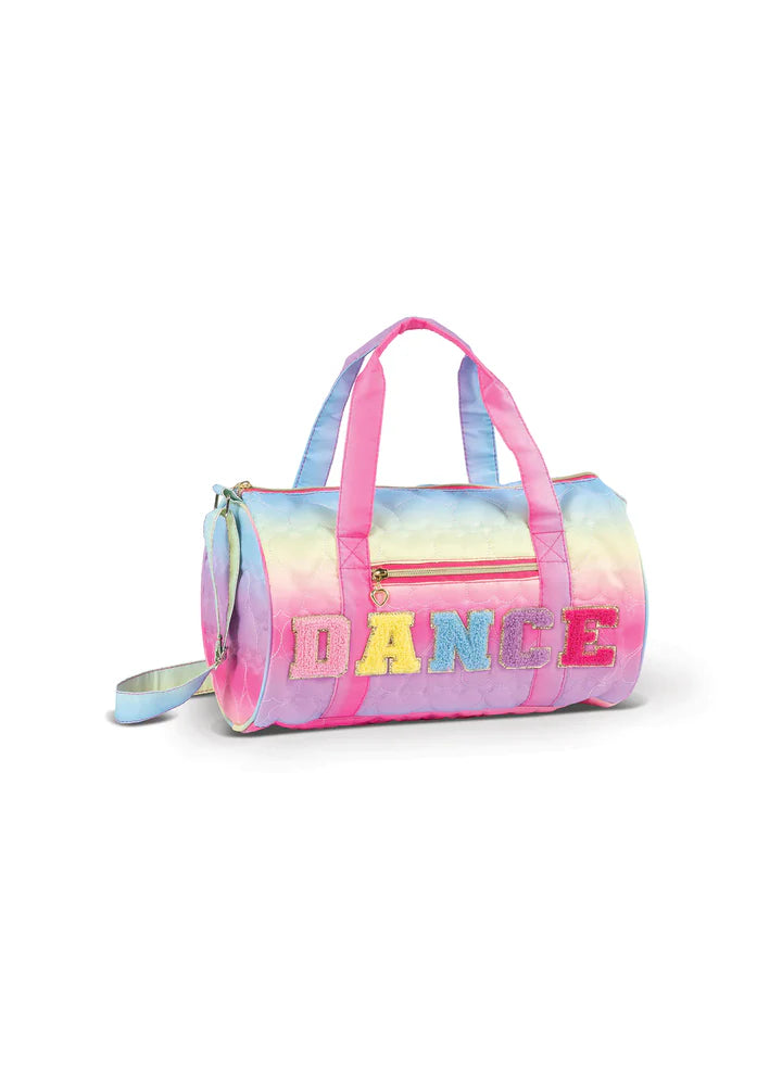 Rainbow Hearts Duffle - B24501 front view