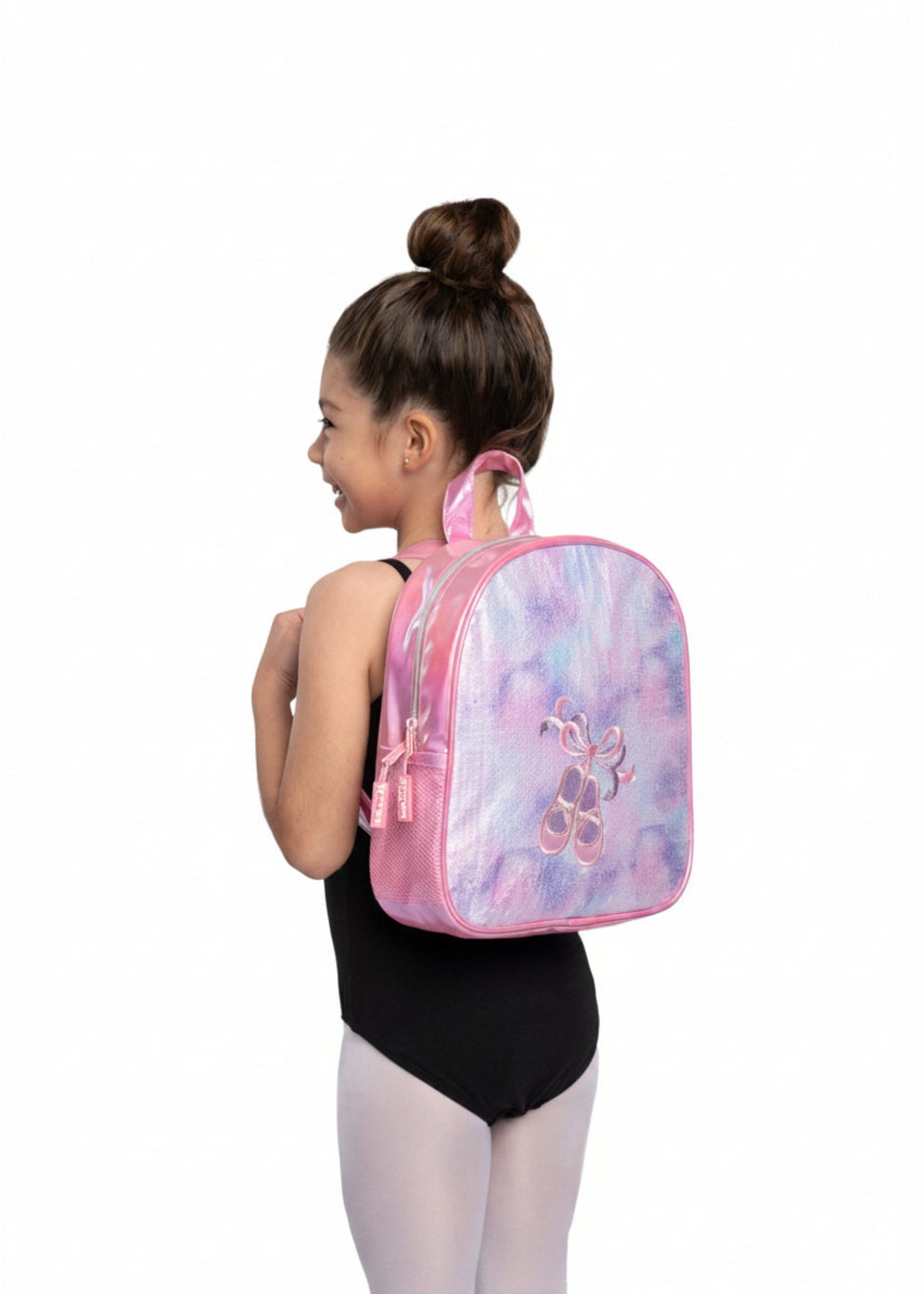 Emily Backpack Pink lifestyle view