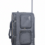 Medium Duffel with Built In Rack Black side view