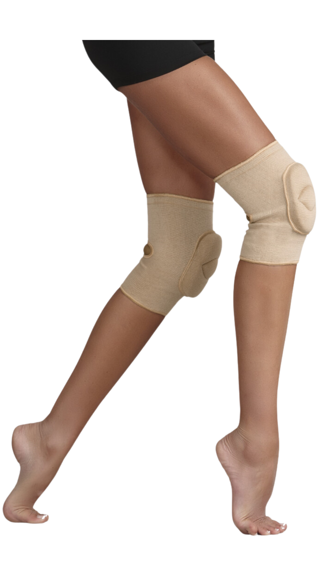 Knee Pads – SHDKNP nude color variant in-use