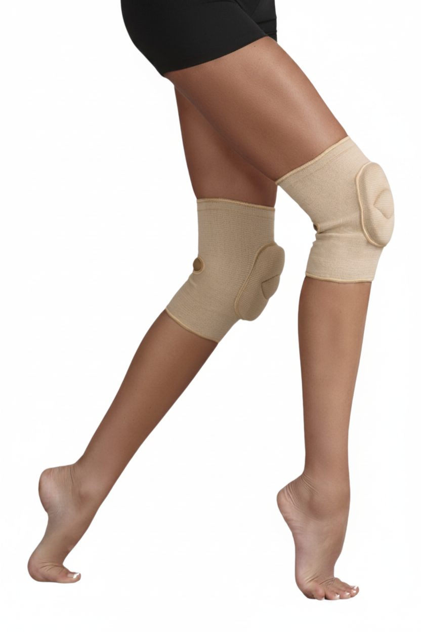 Knee Pads – SHDKNP nude color variant in-use