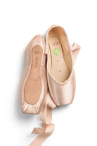 Akoya Pointe Shoe top and bottom view